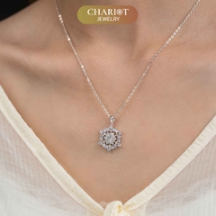 Dây chuyền DCJ31 S925 Magical SnowFlake, quà tặng Valentine ý nghĩa, Chariot Jewelry