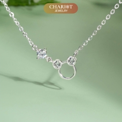 Dây chuyền DCJ103 chuột Mickey xinh xắn bạc 925 ChariotJewelry