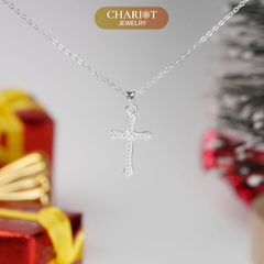 Dây chuyền bạc s925 DCJ185 Chữ thập hộ mệnh Chariot Jewelry