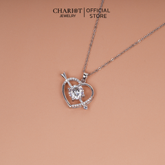 Dây chuyền bạc DCJ10 trái tim thần tiên S925 ChariotJewelry