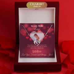 Dây chuyền S925 DCJ137 Heart and Clover Leaf, quà tặng 8-3 ý nghĩa, ChariotJewelry