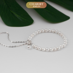 Lắc tay BCJ02 vòng tay ngọc trai thanh nhã Chariot Jewelry