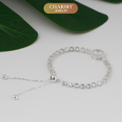 Lắc tay BCJ23 dòng thác pha lê tỏa sáng Chariot Jewelry