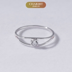 Nhẫn bạc NCJ53 Hồ Điệp đá ChariotJewelry