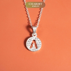 Dây chuyền DCJ104 chữ cái mang phong cách cá nhân hóa bạc 925 ChariotJewelry