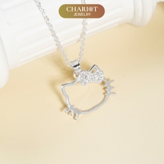 Dây chuyền s925 DCJ145 Hello Kitty đáng yêu ChariotJewelry