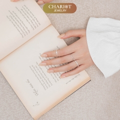 Nhẫn Bạc NCJ40 Kết Nối Chariot Jewelry
