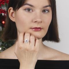 Nhẫn bạc s925 NCJ52 Ánh hào quang ChariotJewelry