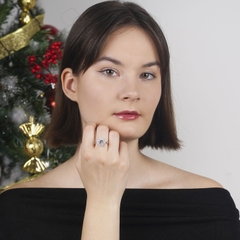 Nhẫn bạc s925 NCJ52 Ánh hào quang ChariotJewelry