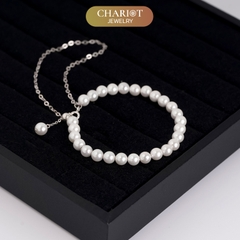 Lắc tay BCJ02 vòng tay ngọc trai thanh nhã Chariot Jewelry