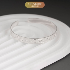 Lắc tay BCJ12 họa tiết vết nứt cá tính Chariot Jewelry