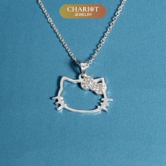Dây chuyền s925 DCJ145 Hello Kitty đáng yêu ChariotJewelry