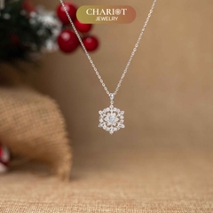 Dây chuyền DCJ31 S925 Magical SnowFlake, quà tặng Valentine ý nghĩa, Chariot Jewelry