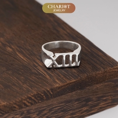 Nhẫn bạc S925 NCJ79 quà tặng sinh nhật ý nghĩa dành cho bạn trai ChariotJewelry