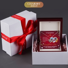 Dây chuyền bạc DCJ46 S925 trái tim đính đá, quà tặng 8-3 ý nghĩa, Chariot Jewelry