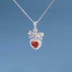 Dây chuyền DCJ04 Eternal Love sang trọng, thanh lịch bạc s925 ChariotJewelry