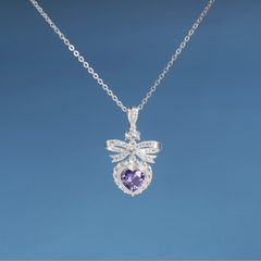 Dây chuyền DCJ04 Eternal Love sang trọng, thanh lịch bạc s925 ChariotJewelry