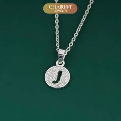 Dây chuyền DCJ104 chữ cái mang phong cách cá nhân hóa bạc 925 ChariotJewelry