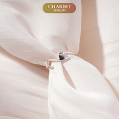 Nhẫn bạc 925 CHARIOT cách điệu hình mèo dễ thương ChariotJewelry NCJ39