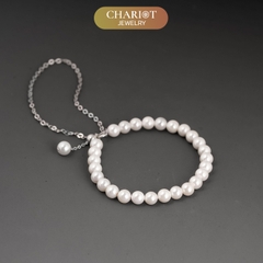 Lắc tay BCJ02 vòng tay ngọc trai thanh nhã Chariot Jewelry
