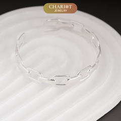 Lắc tay BCJ13 họa tiết dây xích hiện đại Chariot Jewelry