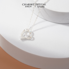 Dây chuyền bạc DCJ01 Forever Love s925 sang trọng trẻ trung ChariotJewelry