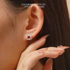Khuyên tai bạc ECJ40 Hiemal S925 ChariotJewelry