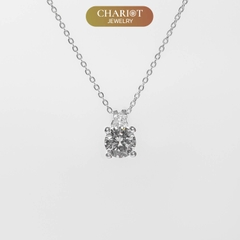 Dây Chuyền Bạc S925 DCJ115 Mặt Chữ Mom Chariot Jewelry