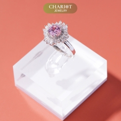 Nhẫn bạc NCJ52 Ánh hào quang ChariotJewelry