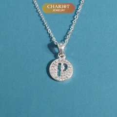 Dây chuyền DCJ104 chữ cái mang phong cách cá nhân hóa bạc 925 ChariotJewelry