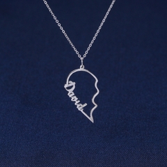 Dây chuyền DCJ84 mảnh ghép trái tim mang tên người yêu bạc 925 ChariotJewelry