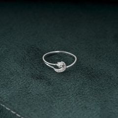 Nhẫn đôi bạc S925 nam nữ NCJ100 Gemstone Sparkle, nhẫn couple bạc, quà tặng Valentine ý nghĩa dành tặng bạn gái, ChariotJewelry