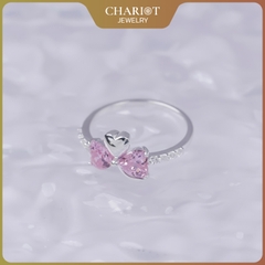Nhẫn bạc NCJ47 Tình yêu và Hi vọng ChariotJewelry