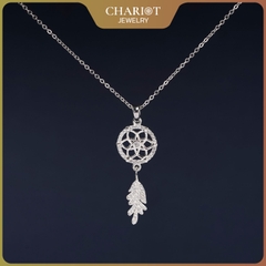 Dây chuyền DCJ202 Dreamcatcher, lá bùa may mắn và bình yên, ChariotJewelry