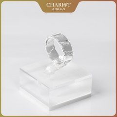 Nhẫn bạc S925 NCJ76 quà tặng sinh nhật ý nghĩa dành cho bạn trai ChariotJewelry