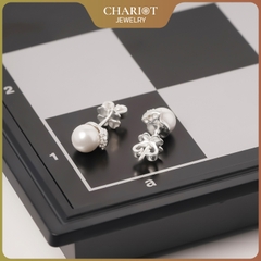 Khuyên tai bạc ECJ43 Eternity s925 Chariotjewelry