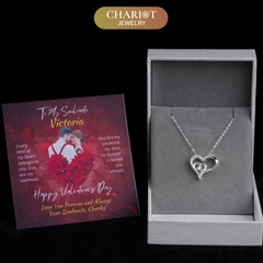 Dây chuyền DCJ06 S925 Dancing Heart, trái tim quyến rũ, quà tặng Valentine ý nghĩa, ChariotJewelry