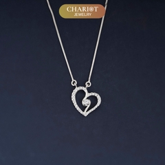 Dây chuyền DCJ08 S925 Fairy Heart, quà tặng Valentine ý nghĩa, Chariot Jewelry