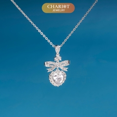 Dây chuyền DCJ04 bạc s925 Eternal Love sang trọng, thanh lịch, quà tặng Valentine ý nghĩa, ChariotJewelry