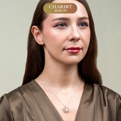 Dây chuyền bạc DCJ10 trái tim thần tiên S925 ChariotJewelry