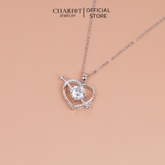 Dây chuyền bạc DCJ10 trái tim thần tiên S925 ChariotJewelry