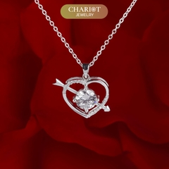 Dây chuyền bạc DCJ10 trái tim thần tiên S925 ChariotJewelry