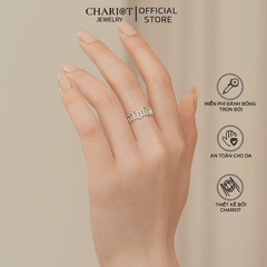 Nhẫn Bạc NCJ27 Neptune Chariot Jewelry