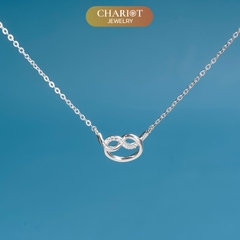 Dây chuyền bạc DCJ16 Infinity Link S925 ChariotJewelry