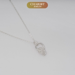 Dây chuyền bạc DCJ18 Tình yêu vĩnh cửu s925 ChariotJewelry