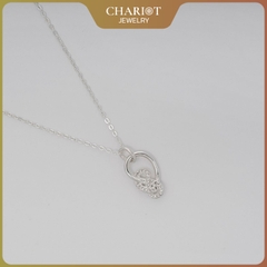 Dây chuyền bạc DCJ18 Tình yêu vĩnh cửu s925 ChariotJewelry
