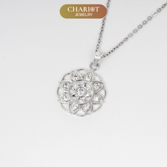 Dây chuyền bạc DCJ19 925 Sun Hill S925 ChariotJewelry