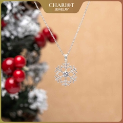 Dây chuyền DCJ30 hoa tuyết S925 Chariot Jewelry