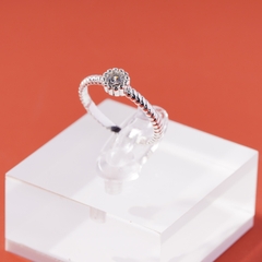 Nhẫn bạc NCJ30 hình mặt trăng đính đá, quà tặng sinh nhật dành cho bạn gái ChariotJewelry
