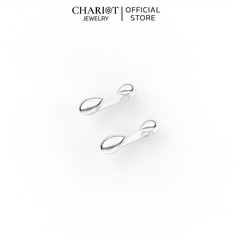Khuyên Tai Bạc ECJ60 Hình Giọt Nước Chariot Jewelry